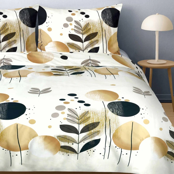 Pościel bawełniana satynowa SATYNLOVE 160x200 cm z poszewkami 70x80 cm 100% bawełna
