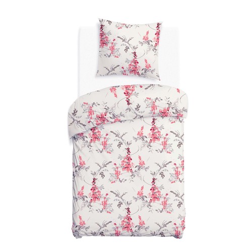 Pościel bawełniana COTTONLOVE 140x200 + 70x80 cm 100% bawełna, zamek błyskawiczny