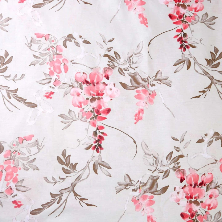 Pościel bawełniana COTTONLOVE 140x200 + 70x80 cm 100% bawełna, zamek błyskawiczny