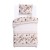 Pościel bawełniana COTTONLOVE 140x200 + 70x90 cm — 100% bawełna, zamek błyskawiczny
