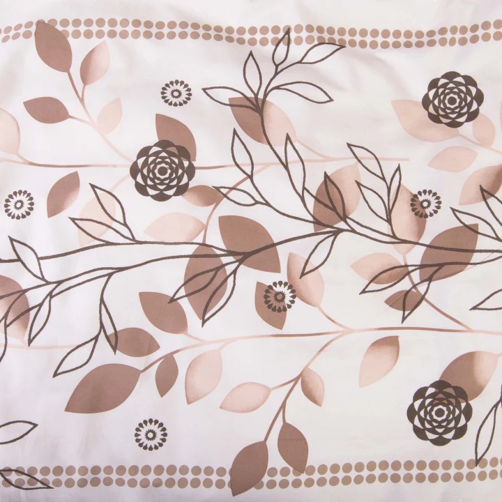 Pościel bawełniana COTTONLOVE 140x200 + 70x90 cm — 100% bawełna, zamek błyskawiczny