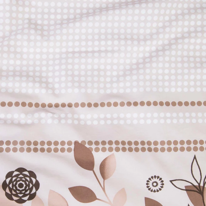 Pościel bawełniana COTTONLOVE 140x200 + 70x90 cm — 100% bawełna, zamek błyskawiczny