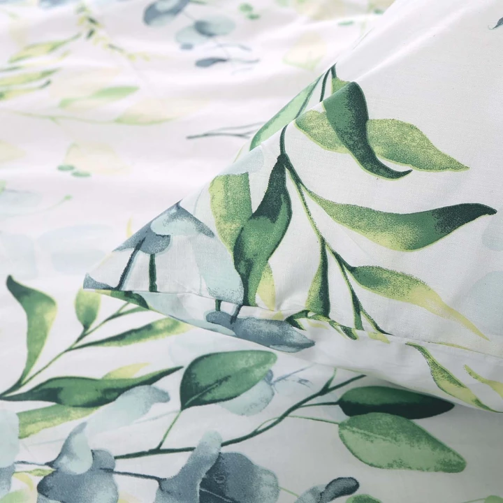 Pościel bawełniana CottonLove 140x200 + 70x80 cm  miękka, gęsty splot, zamek błyskawiczny, 100% bawełna, certyfikowana jakościowo