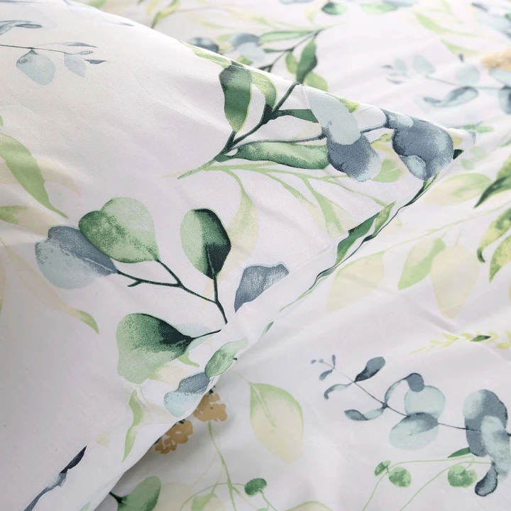 Pościel bawełniana CottonLove 140x200 + 70x80 cm  miękka, gęsty splot, zamek błyskawiczny, 100% bawełna, certyfikowana jakościowo