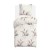Pościel bawełniana CottonLove 140x200 + 70x80 cm  miękka, gęsty splot, zamek błyskawiczny, 100% bawełna (110 g/m²)