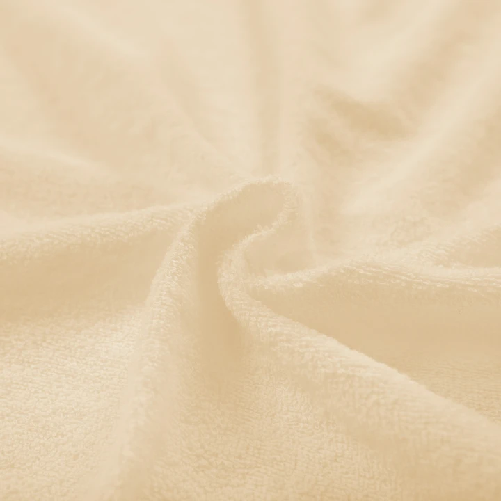Prześcieradło frotte z gumką jasny beż 160x200 PREMIUM