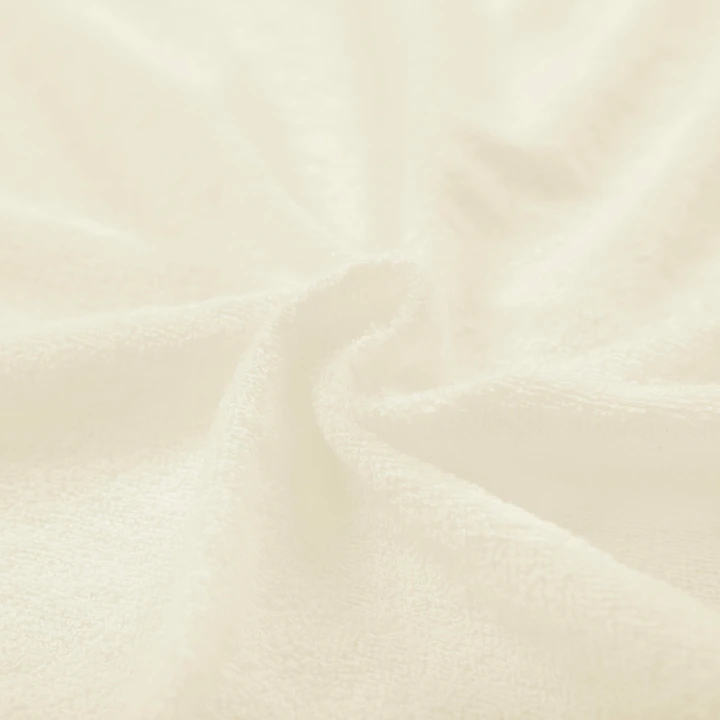 Prześcieradło frotte kremowe z gumką 180x200 PREMIUM