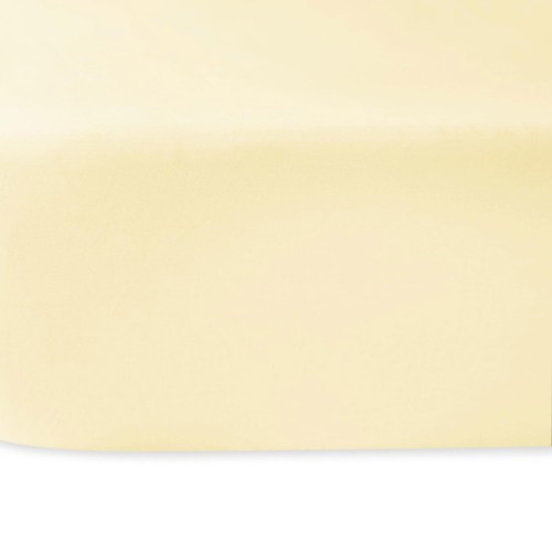 Satynowe prześcieradło bawełniane kremowe 200x220 OEKO-TEX®
