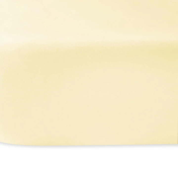 Satynowe prześcieradło bawełniane kremowe 200x220 OEKO-TEX®