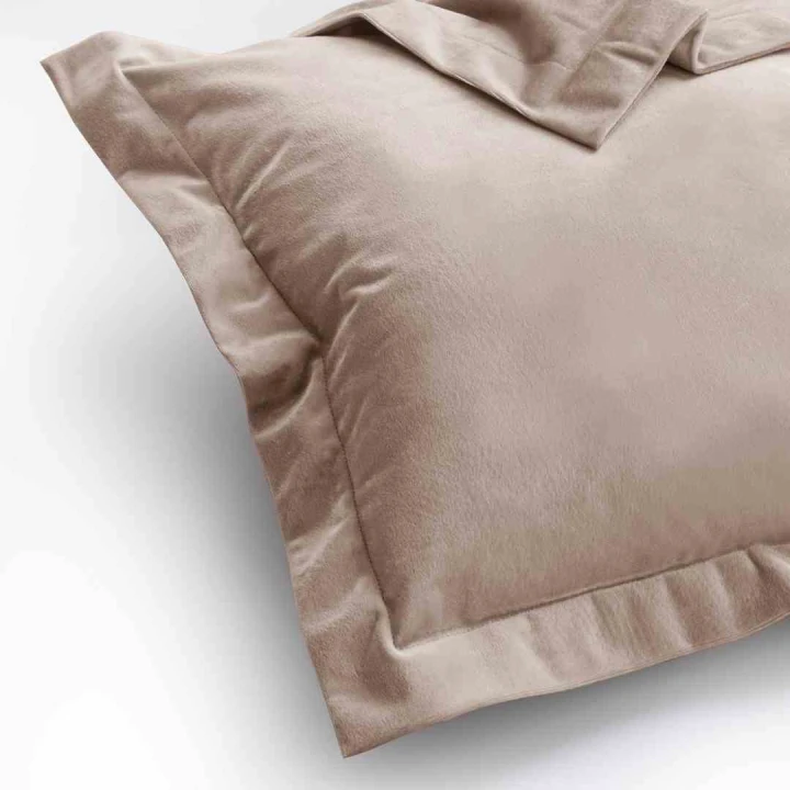 RESTILO poszewka dekoracyjna Velvet jasny beż 45x45 2 szt. glamour