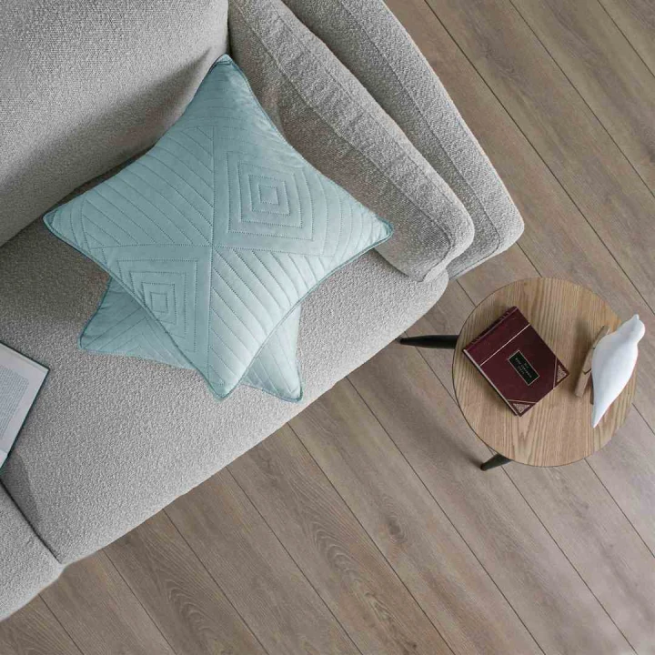 Poszewki dekoracyjne Softa 45x45 cm niebieskie glamour komplet 2 sztuki z lamówką