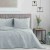 Narzuta PALSHA 200x220 szara velvet dwustronna