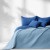 Narzuta AmeliaHome SOFTA 220x240 mikrofibra niebieska dwustronna