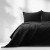 Narzuta Laila czarna glamour 240x260 dwustronna velvet
