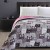 Narzuta na łóżko DecoKing Cats Invasion szara 170x270 z mikrofibry pikowana dwustronna