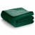 Narzuta na łóżko Laila kolor butelkowa zieleń glamour 170x210 velvet dwustronna