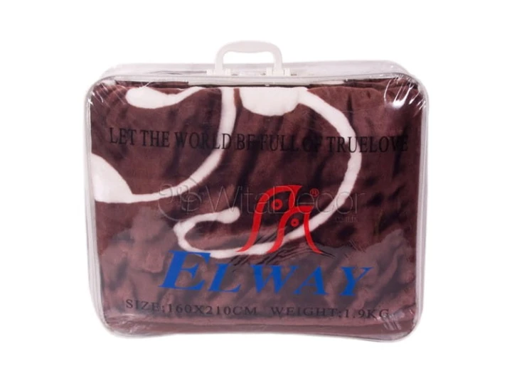 Praktyczne opakowanie koca Elway.