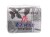 Koc Elway 160x210 listek szary